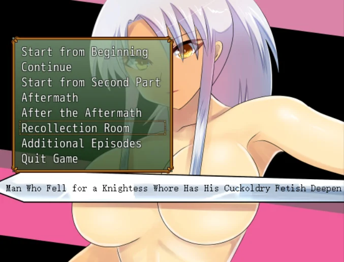 Walkthrough for game – RPGM – Man Who Fell for a Knightess Whore Has His Cuckoldry Fetish Deepen v1.0 (Completed)