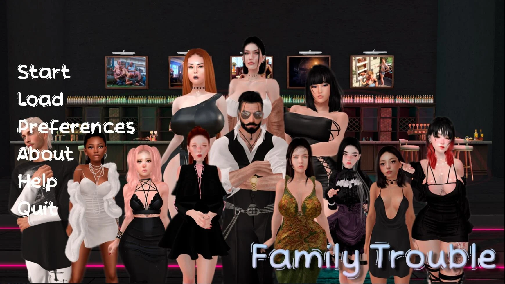 Goth Girl Games – Family Trouble – Version 0.9.71