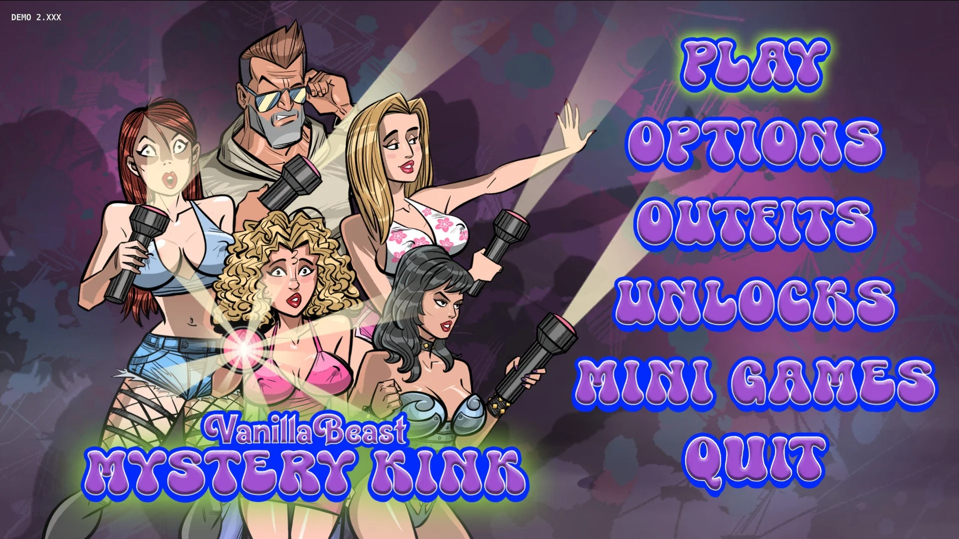 VanillaBeast: Mystery Kink – Demo Version (Erotic Content)