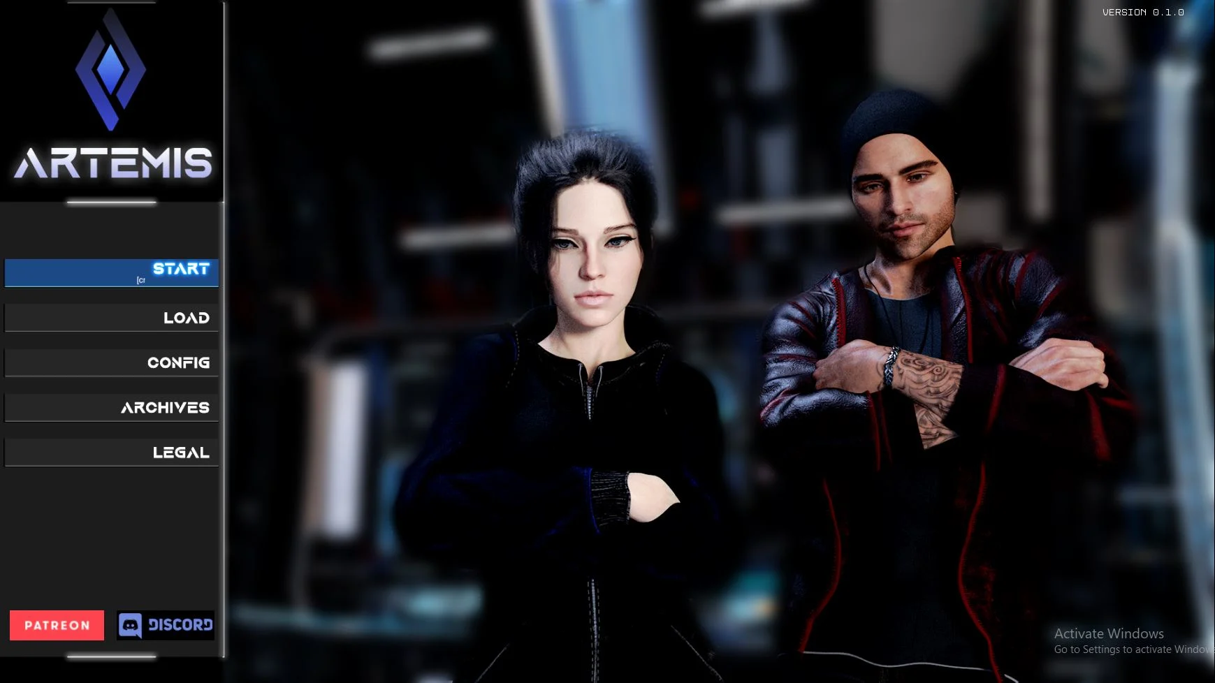 Artemis – Version 0.7 (Hardcore Sex)