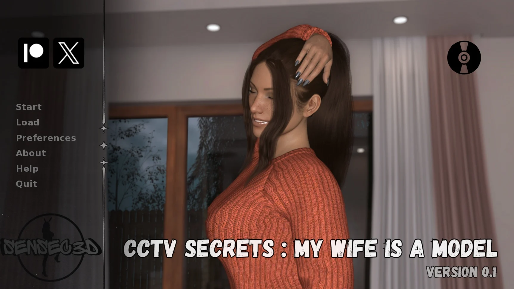 CCTV SECRETS My Wife Is A Model – Version 0.4 (Netorare)