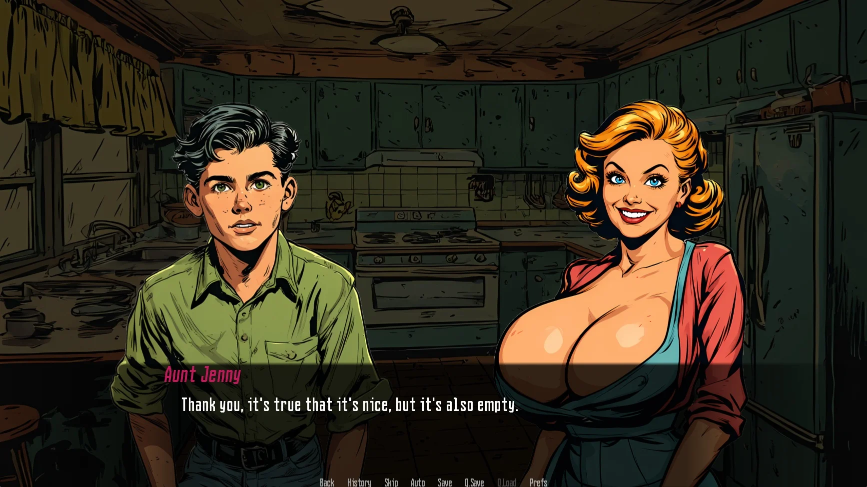Visiting Aunt – Part 1 (Erotic Adventure)