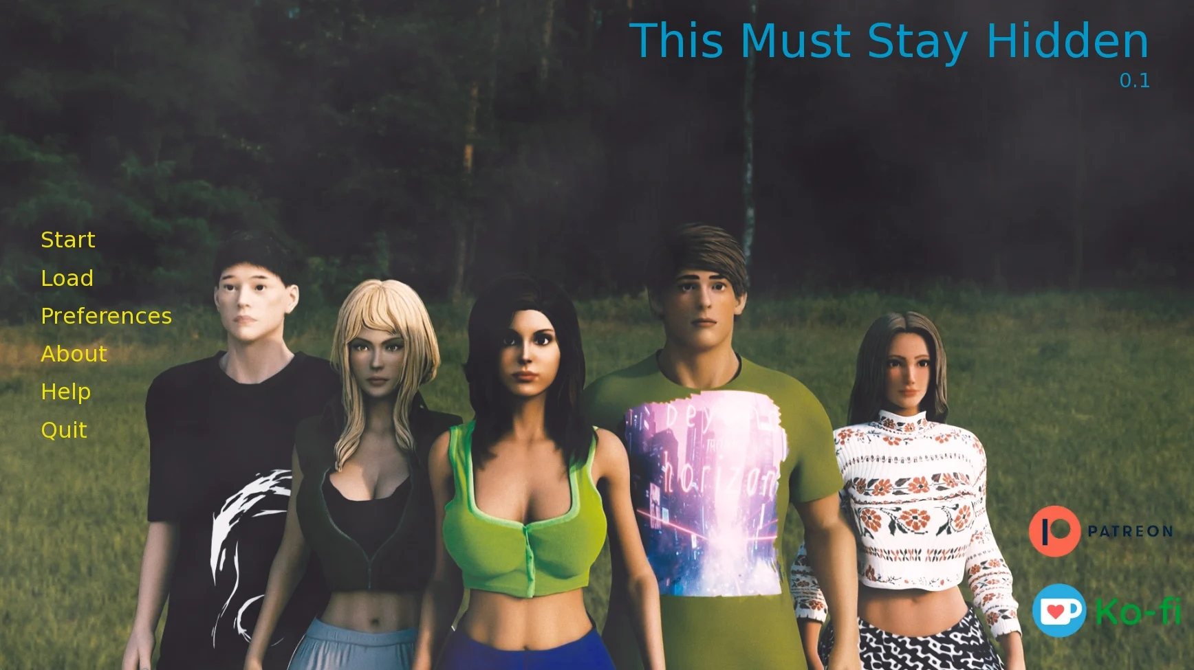 This Must Stay Hidden – Version 0.5 (Erotic Content)